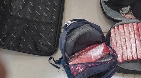 Moradora do Rio de Janeiro é presa com 31,6 quilos de maconha na rodoviária