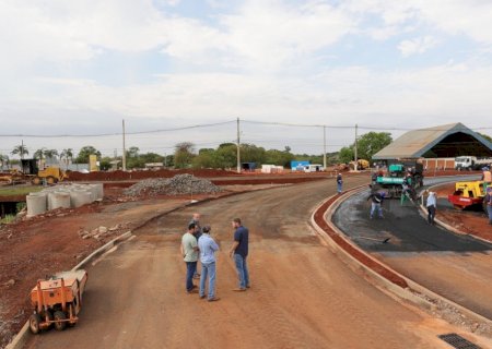 Duplicação de avenida ao lado do Parque Anetnor Martins deve ser concluída até dezembro