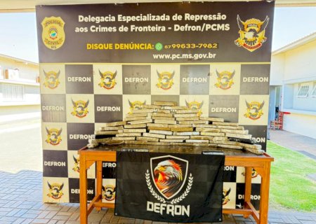 Adolescente é apreendido com 40 quilos de maconha em Dourados