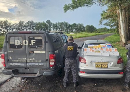 Casal é preso pelo DOF com celulares e medicamentos para emagrecer