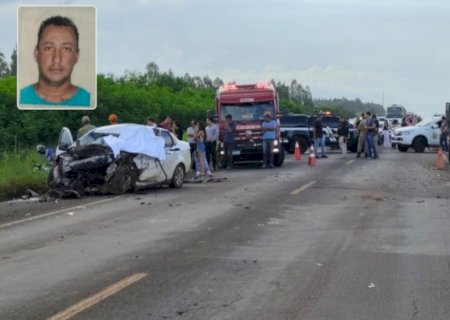 Vítima de acidente na BR-463 é identificada e corpo será levado para São Paulo