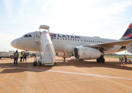 Latam dobra número de voos em março e terá voos diários a partir de abril em Dourados