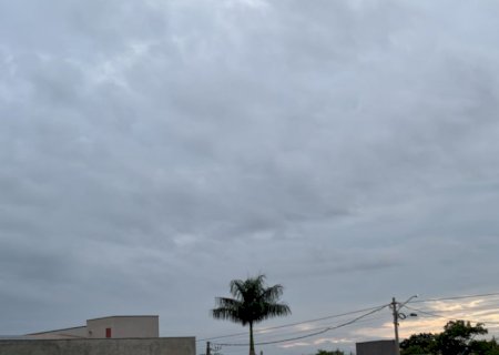 Terça-feira de céu nublado e previsão de chuva em Dourados; máxima de 31ºC