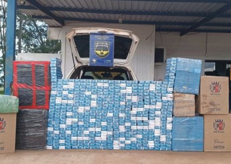 Apreendida carga de contrabando avaliada em mais de R$ 86 mil