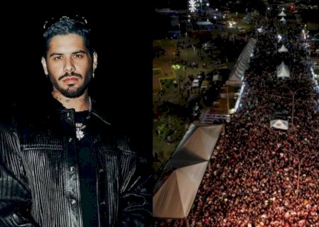 Prefeitura de Ivinhema gasta R$ 420 mil em show do cantor Zé Felipe
