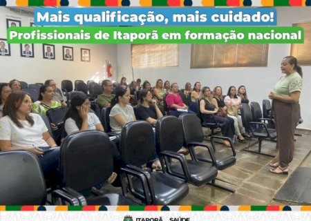Prefeitura de Itaporã fortalece saúde mental e integra profissionais em formação nacional até setembro de 2026
