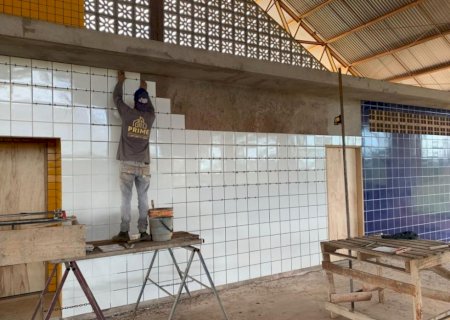 Prefeitura de Itaporã retoma obras do Complexo Esportivo da Grande Cohab abandonadas por 12 anos