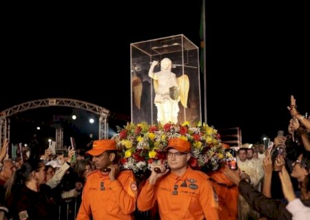 MS recebe imagem de São Miguel em peregrinação do Instituto Hesed