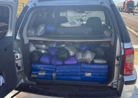 Homem que seguia para São Paulo é preso com drogas e revólver em Caarapó