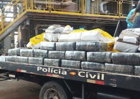 Mais de três toneladas de drogas apreendidas são incineradas em usina de Dourados
