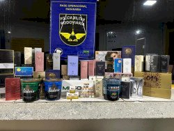 Polícia Rodoviária apreende emagrecedores, perfumes e tabaco em Paranaíba