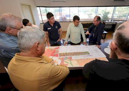 Dnit apresenta a Marçal projeto para viaduto na travessia do Campo Dourado