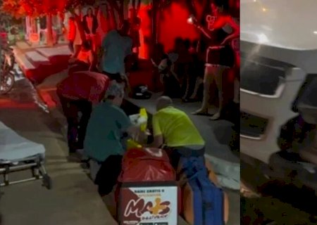 Condutor embriagado avança preferencial, fere motociclista e é preso em flagrante