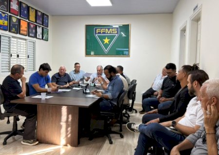 Federação e clubes definem Copa MS em reunião do Conselho Técnico nesta quarta