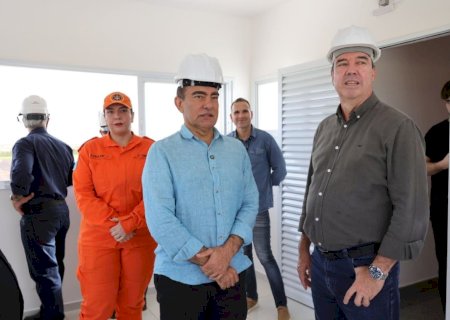 Governador e prefeito vistoriam obras do novo terminal de passageiros do Aeroporto