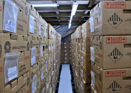 Distribuição de urnas eletrônicas segue até a próxima sexta em MS
