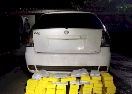 Homens são presos com R$ 4,7 milhões em tabletes de cocaína na Capital