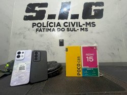 Homem furta celulares vestido de 'fanstasma' em Fátima do Sul e acaba preso em Dourados