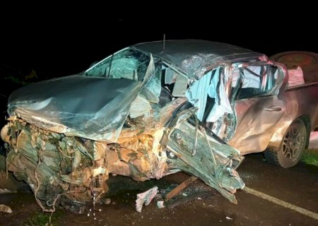 Vereador de Angélica conduzia caminhonete que bateu de frente com carreta